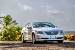 Luxury Sedan with Eagle Transfers