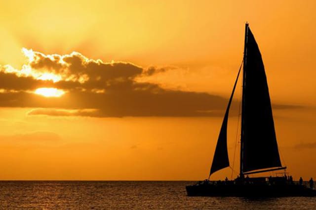 sunset cruise antigua islands