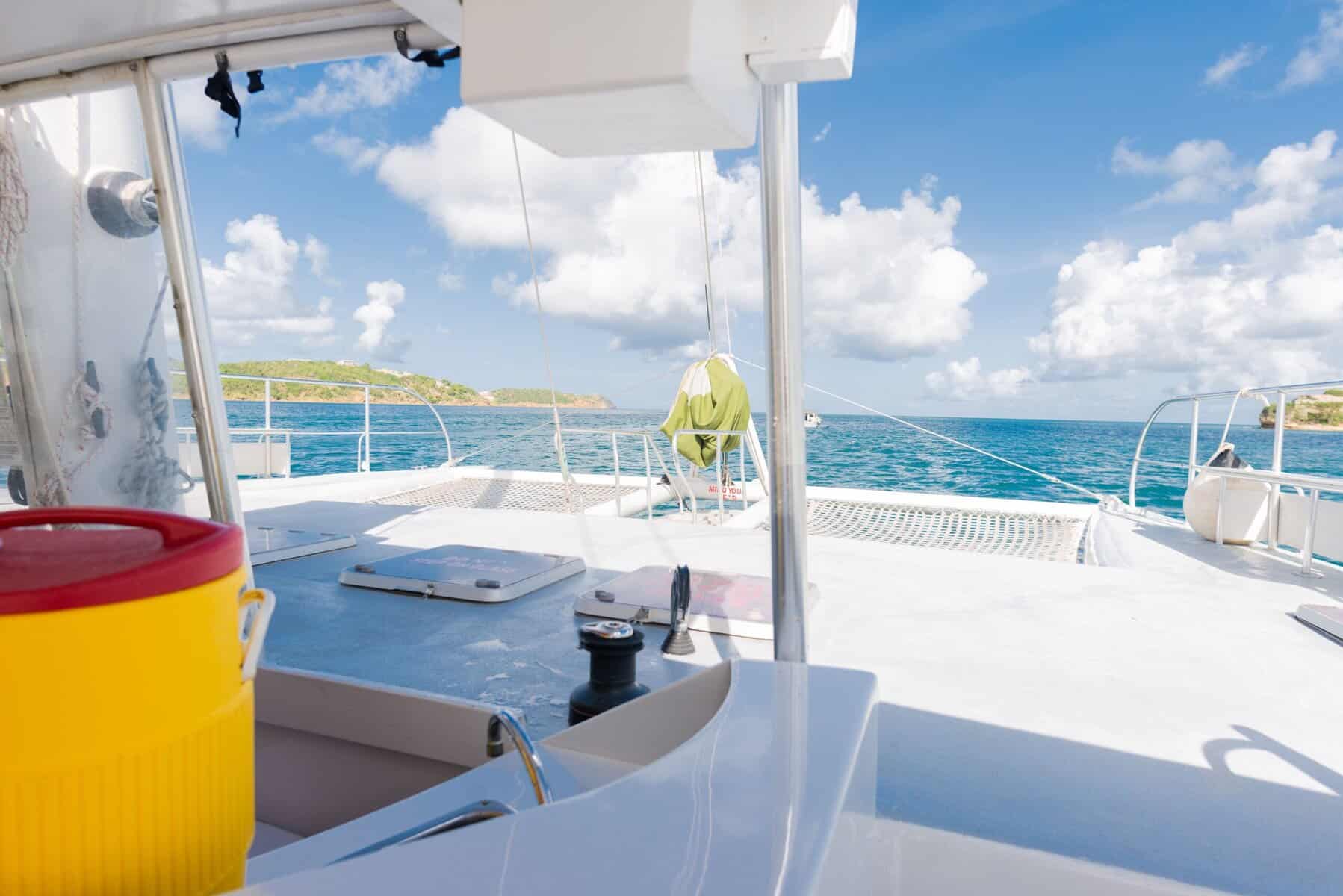 Catamaran Cruise view in Antigua